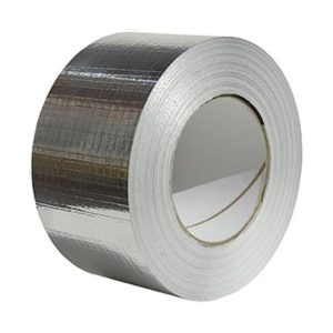Cinta Aluminio Reforzada 75 mm. x 45 m.