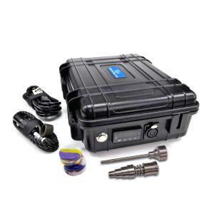 Clavo Titanio E-nail Electrico Dab Maletin Negro