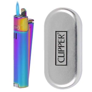 Clipper Metal Jet Flame Icy 1 ud.