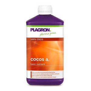 Envase de 10 litros de abono Coco A de Plagron para cultivo