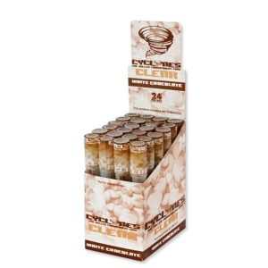 Cones Cyclone Klear King Size Cone White Chocolate 24 ud.