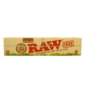 Cones Raw Organic King Size 32 ud.