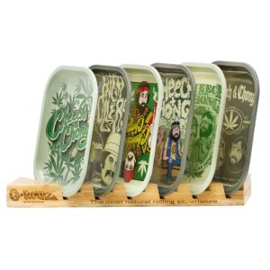 Expositor Bamboo Bandeja Metal 27x16 cm.