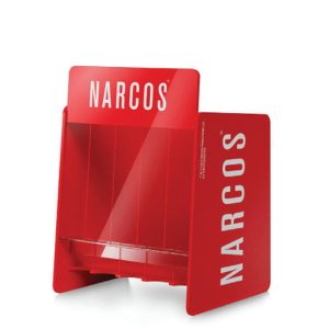 Expositor Papel de Fumar 23x16x14 cm. Narcos