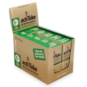 Filtros Acti Tube Extra Slim 6 mm. 10 ud. x 20 Cajitas