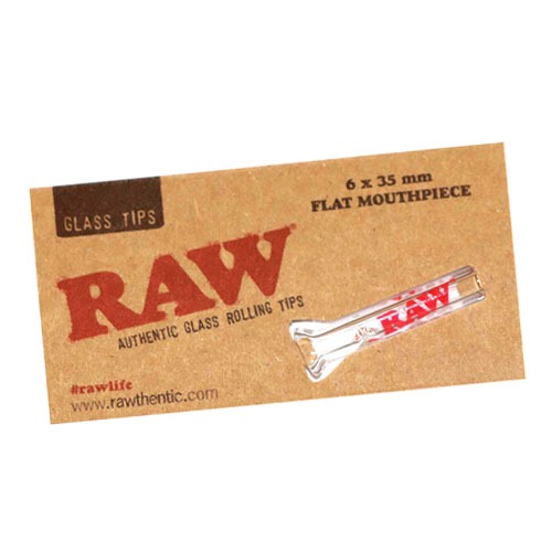 Filtros Boquilla Plana Cristal Raw 35x6 mm.