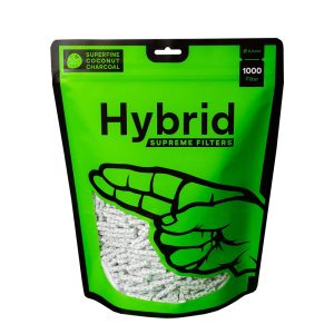 Filtros Hybrid Supreme Carbon Activo 6.5x30 mm. 1.000 ud.