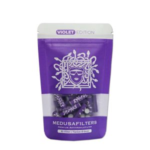 Filtros Medusa Supreme Carbon Activo Organic Violet 6 mm. 50 ud.