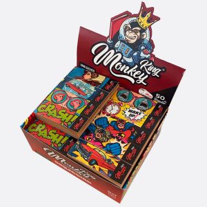 Filtros Monkey King Unbleached 50 ud.