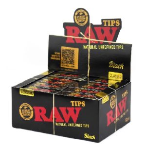 Filtros Raw Tips Black 18x60 mm. 50 ud.