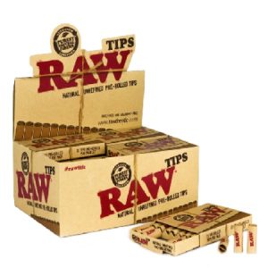 Filtros Raw Tips Prerolled 20x 21 ud.