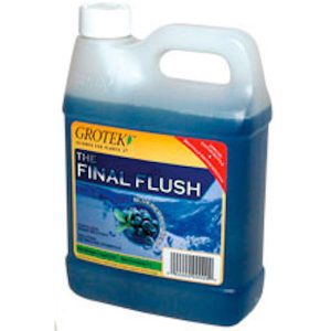 Botella de Final Flush Blueberry 1 litro de Grotek para cultivo