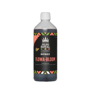 Envase de Flowa Bloom Juju Royal fertilizante para cultivo