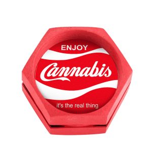 Grinder Hemp Biodegradable Enjoy Cannabis 68 mm.
