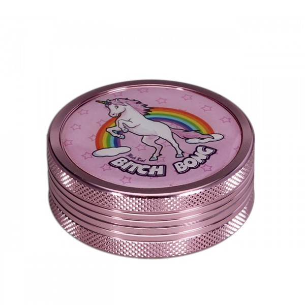 Grinder Metal Bitch Bong Rosa 50 mm.