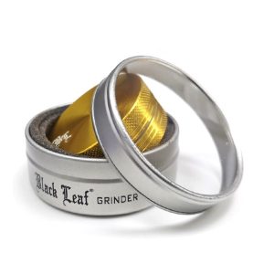 Grinder Metal Black Leaf Gold 50 mm.