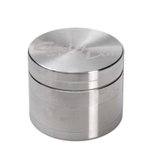 Grinder Polinizador Metal Acero Inox. & Funda Piel Steely Dan 40 mm.