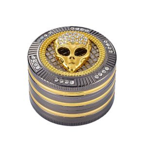 Grinder Polinizador Metal Gift Box Diamonds Alien 50 mm.