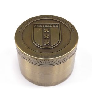 Grinder Polinizador Metal Gold Shield 50 mm.