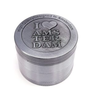 Grinder Polinizador Metal I Love Amsterdam 50 mm.
