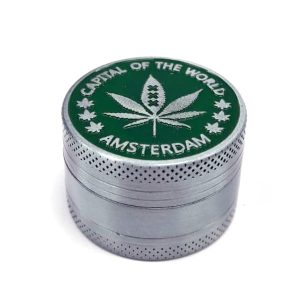 Grinder Polinizador Metal Leaf 40 mm.