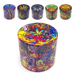 Grinder Polinizador Metal Leaf 40 mm Mix Color