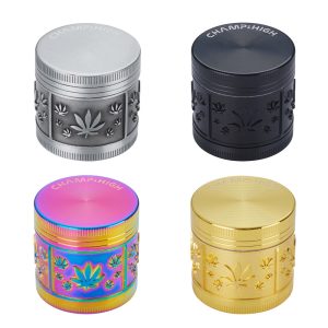 Grinder Polinizador Metal Leaf 40 mm. Pack 4 ud.