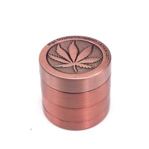Grinder Polinizador Metal Leaf Cobre 30 mm.
