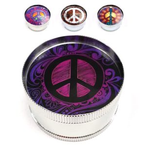 Grinder Polinizador Metal Peace 52 mm. Mix Color