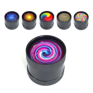 Grinder Polinizador Metal Psycodelic 30 mm. Mix Color