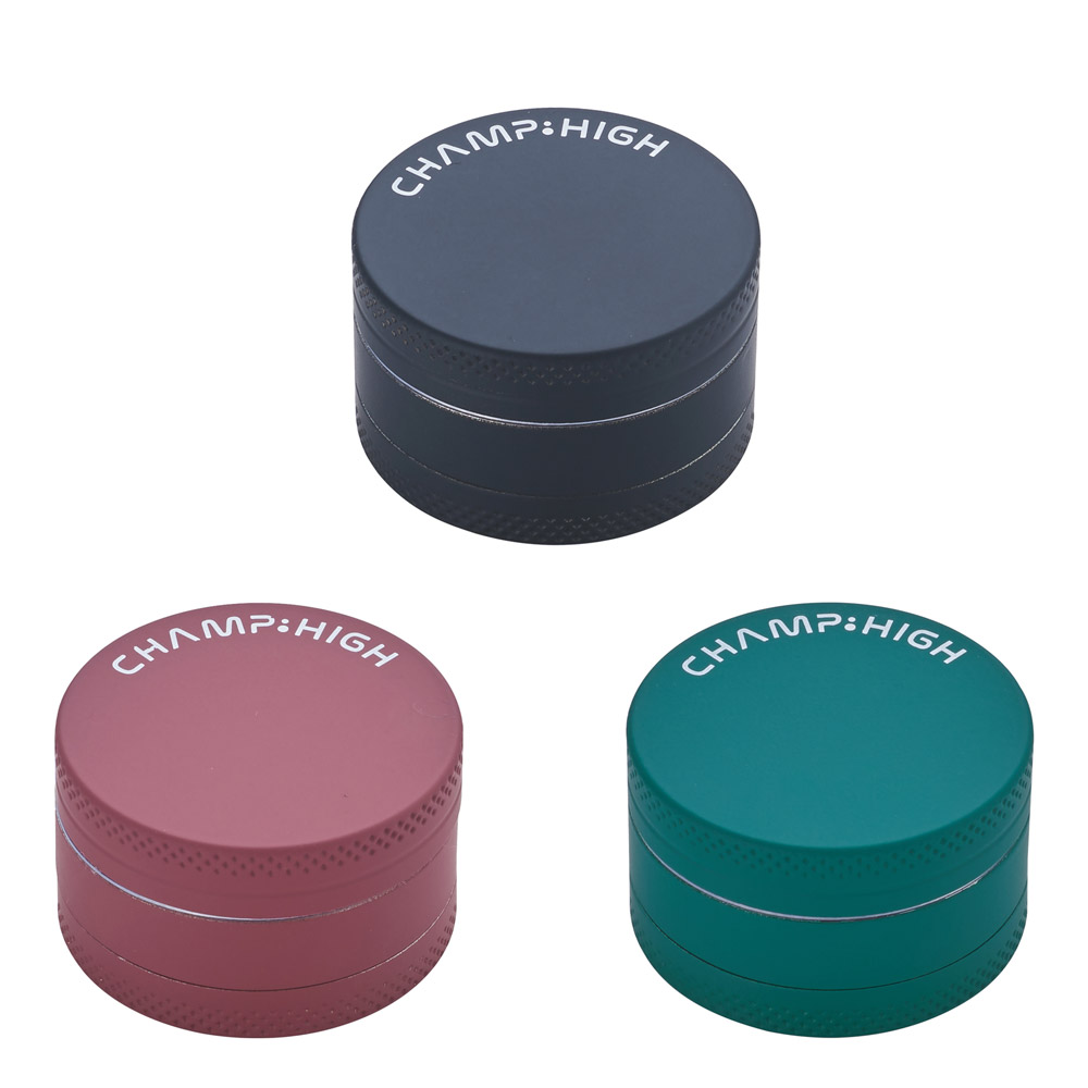 Grinder Polinizador Metal Soft Touch 40 mm Mix Color. Pack 3 ud.