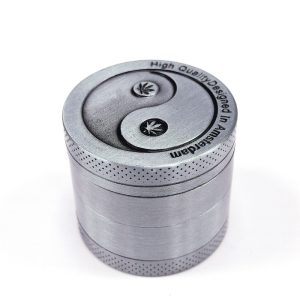 Grinder Polinizador Yin-Yan Silver 40 mm.