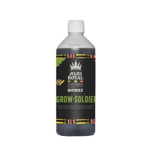 Envase de Grow Soldier Juju Royal para cultivo de cannabis