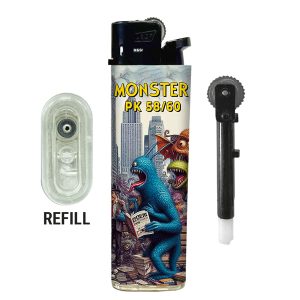 Mechero Fixflame Refill 50 ud. Monsters