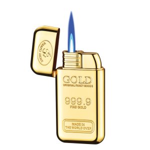 Mechero Jet Flame Goldbar