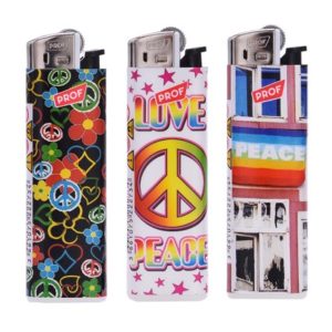 Mechero Piezo 50 ud. Peace