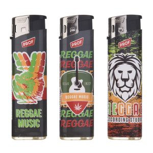 Mechero Piezo 50 ud. Reggae