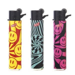 Mechero Round Flint Regulador Piedra & Gas Refill 25 ud. Rave