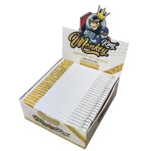 Papel Monkey King Size Slim Expert Stoners Unbleached 50 ud.