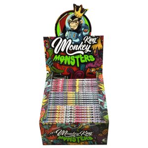 Papel Monkey King Size Tips & Tray Monster