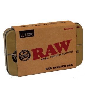 Papel Raw Cajita Metalica Starter Box Pack