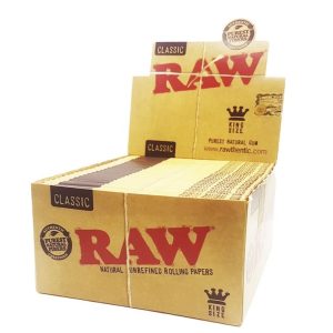 Papel Raw Classic King Size 50 librillos