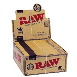 Papel Raw Classic King Size Slim 50 librillos