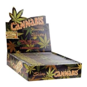 Papel de fumar Aromatizado Cannabis King Size 25 librillos