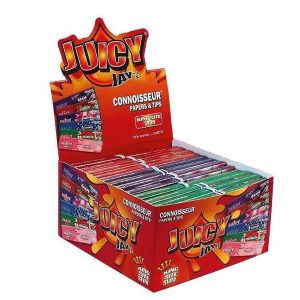 Papel de fumar Juicy Jay´s King Size & Tips Mix Sabores 24 ud.