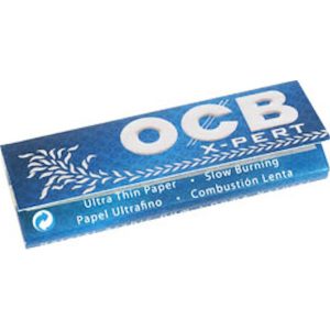 Papel de fumar OCB 70 mm. X-Pert Blue 50 librillos