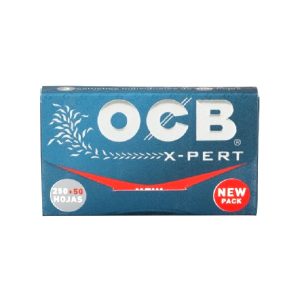 Papel de fumar OCB 70 mm. X-Pert Blue Bloc 300 - 40 librillos