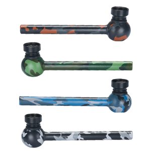 Pipa Cristal Camuflage 12 cm. Mix Color Pack 4 ud.