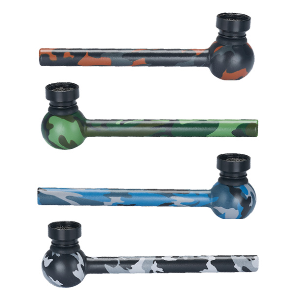 Pipa Cristal Camuflage 12 cm. Mix Color Pack 4 ud.