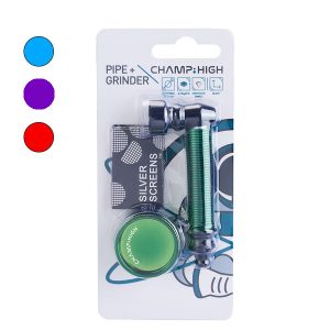 Pipa Metal Screens & Grinder 80 mm. Mix Color